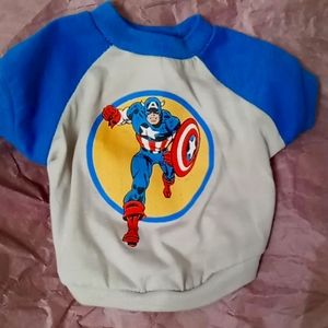 Captain America pet Tee